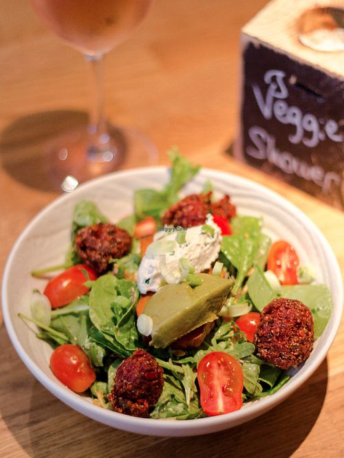 Ranch salad at Vegan Gorilla in Nice