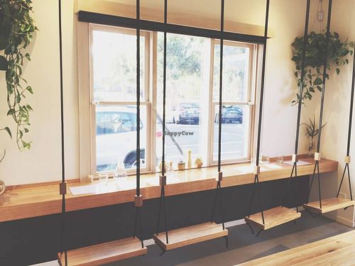 Some of the many swings at Serotonin Eatery  at Serotonin Eatery in Burnley