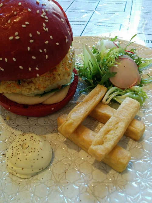 Serotonin Burger at Serotonin Eatery in Burnley