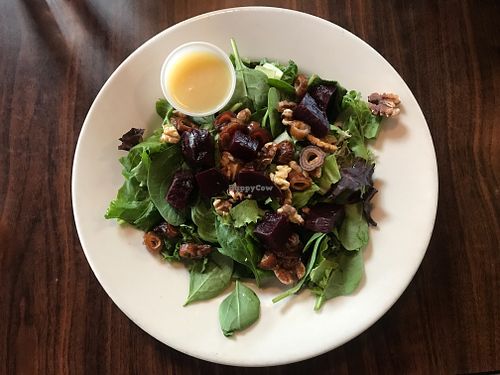 Beet salad at Annapurna's World Vegetarian Cafe - UNM in Albuquerque