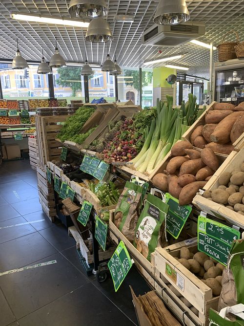 Selection at Bio c' Bon in Nice