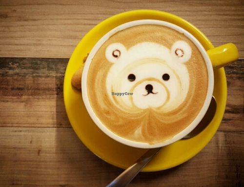 Cute Teddy Latte at Brown Poodle in Penang
