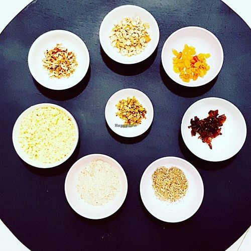 
organic ingredients  at EL Cafe International Vegan Food in Phan Thiet