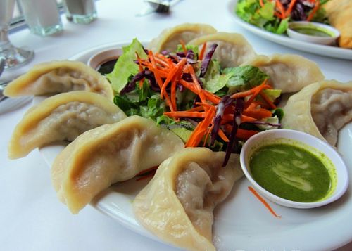 #steammomo #veggie #cheese #elcafe  at EL Cafe International Vegan Food in Phan Thiet