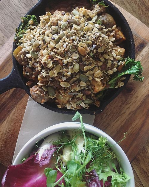 lentils and mushroom stew at No. 1 Harbourside in Bristol