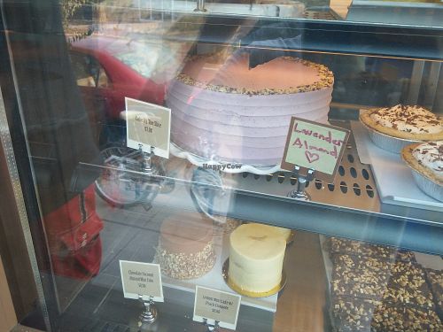 lavender almond cake at Back to Eden Bakery - Food Cart in Portland