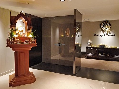 Restaurant entrance at Thanying Restaurant - Amara Hotel in Central Singapore