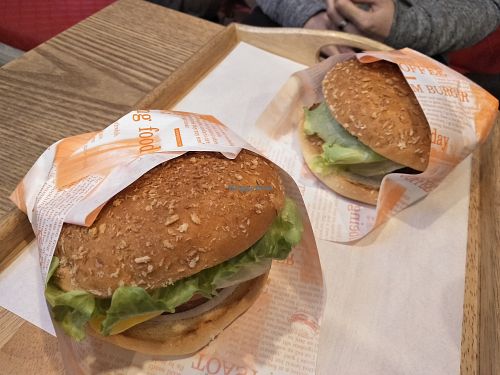 Simple fresh and tasty. at Rice Burger Haimiso - 하이미소 in Seoul