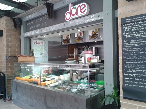 Great little middle eastern hole in the wall with many vegan options
 at DARE in Sydney