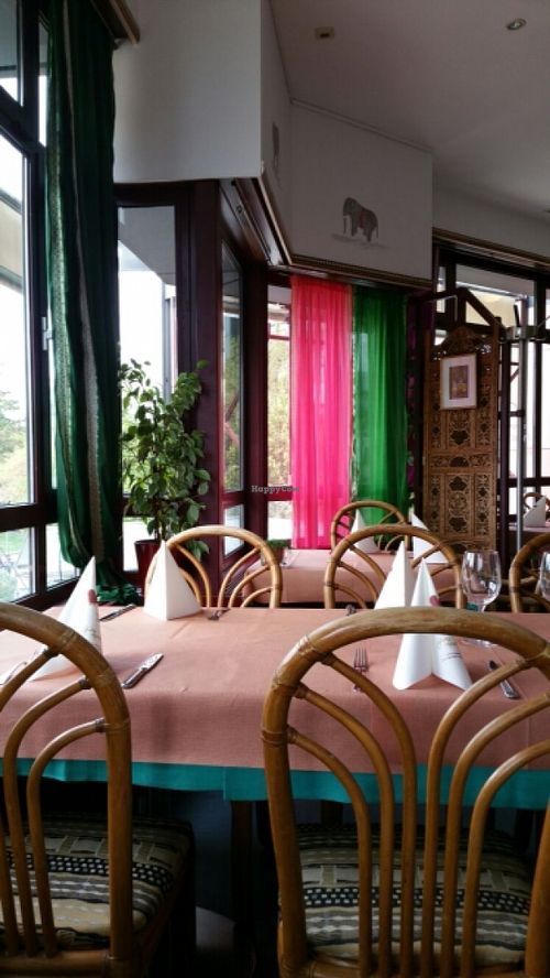 the restaurant at Ganges in Loerrach