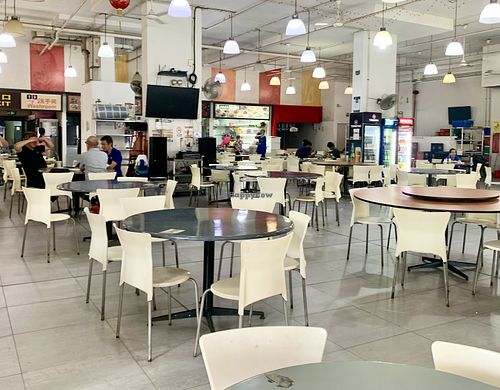 Coffee shop  at Friendly Vegetarian Food Stall in Central Singapore