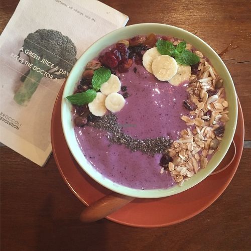 Acai bowl at Broccoli Revolution - Sukhumvit Rd in Bangkok