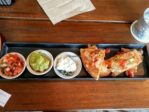 Quesadillas at Broccoli Revolution - Sukhumvit Rd in Bangkok