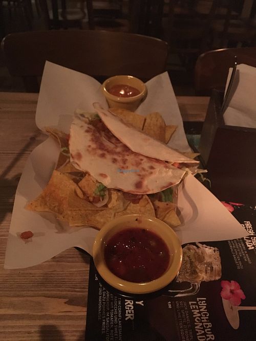 Vegan Soft tacos at Sausalitos in Hamburg