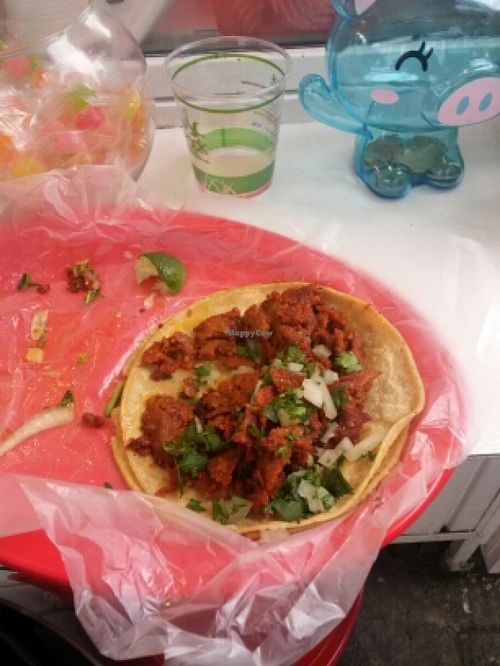 Pastor de soya at Gatorta - Food Stand in Mexico City