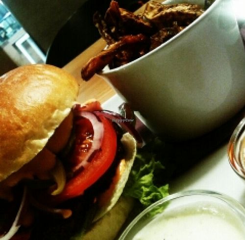 awesome ceeseburger! at Forky's - Jakubské Nam. in Brno