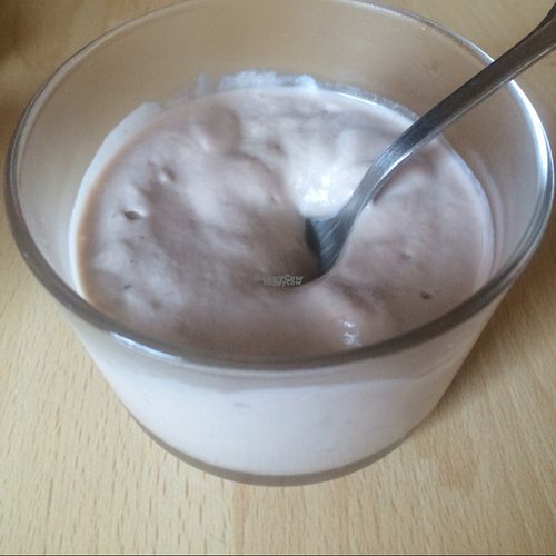 The uninspiring dessert  at Liquium in Lille