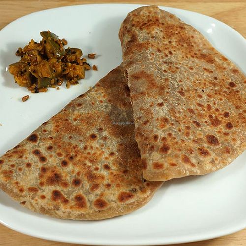 parathas are awesome at Chaat Paradise in Roseville