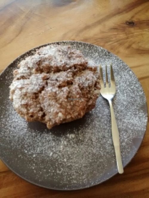apple cinnamon muffin at Earthy Delights in Canungra