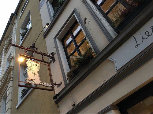 the cat logo ;) at Liesgen in Krefeld