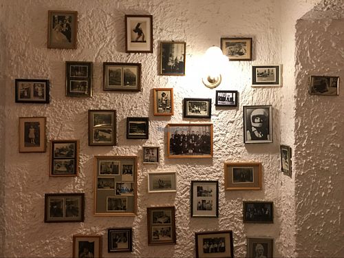 photo wall at Liesgen in Krefeld