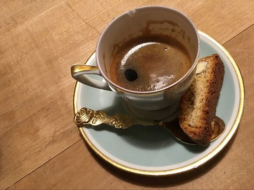 excellent, strong espresso at Liesgen in Krefeld