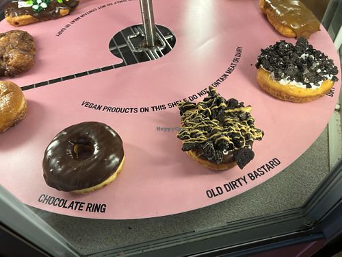 Vegan options   at Voodoo Doughnuts - E 6th St in Austin
