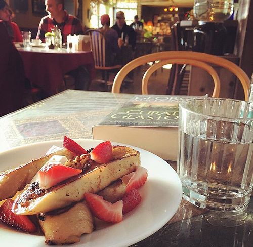 Vegan French Toast at Beautiful Day Cafe in Wichita