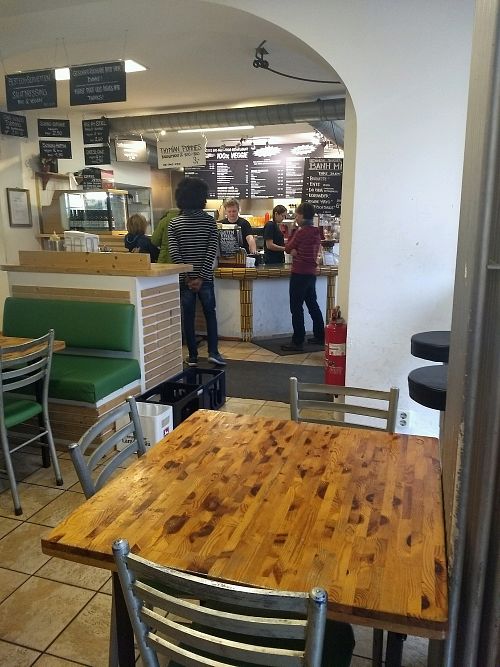 Inside at Yellow Sunshine in Berlin