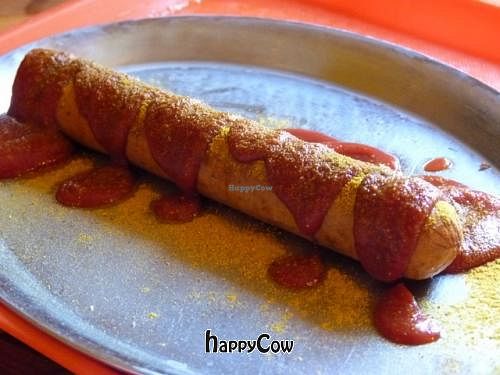 Currywurst at Yellow Sunshine in Berlin