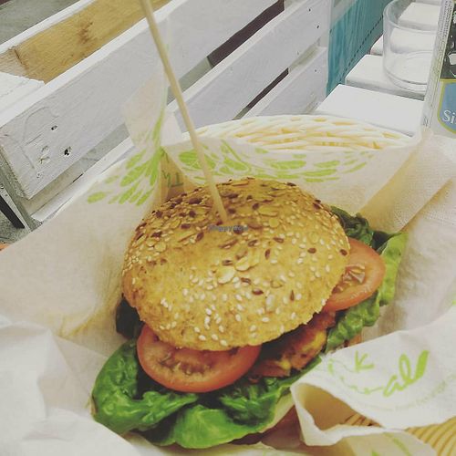 Sandwiches at H2O Juice Bar & Vegan Cafe in Fuerteventura