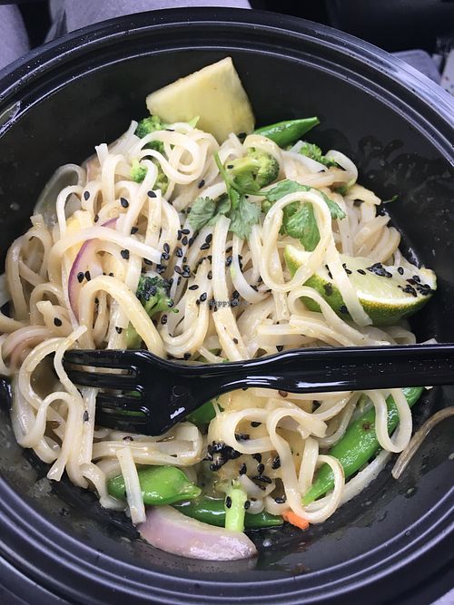 Green curry is so good at Noodles & Company in Shiloh