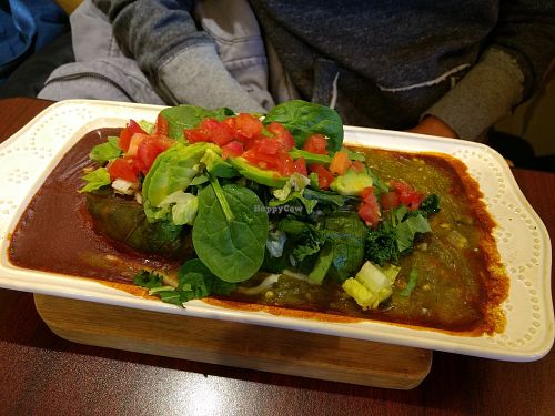 Collard Sweet Potato Burrito  at Love Yourself Cafe in Santa Fe