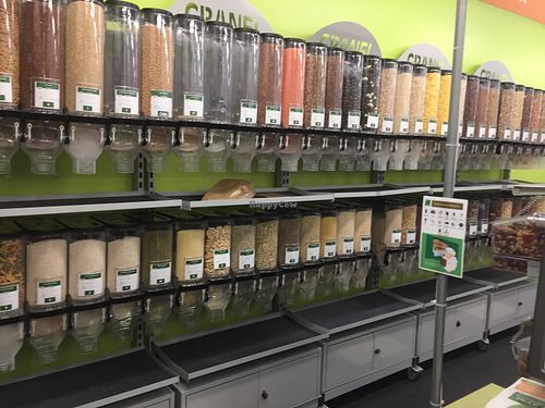 Bring your own packaging at Bio c' Bon - Lagasca in Madrid