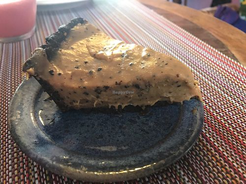 Vegan and gluten free pie at Biozone in Sao Paulo