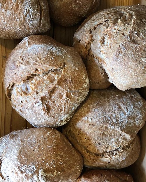 home made bread  at Cafe Millet in Kyoto