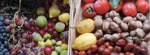 fruit basket at Raw in Berlin Fresh Food-Coop in Berlin