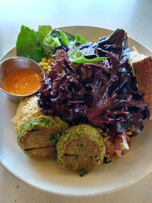Happier Vegan bowl at Tender Greens in San Diego