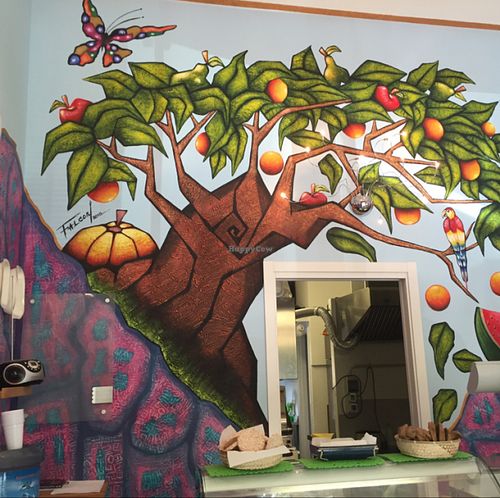 Indoor deco at Mama in Milan