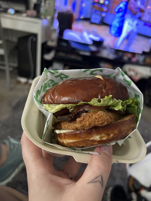 Chik’n bacon ranch   at Next Level Veggie Grill - Hawthorne in Portland