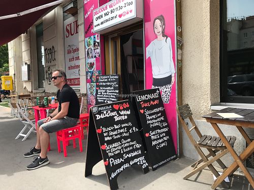 exterior  at Delicious Vegan Bistro in Vienna
