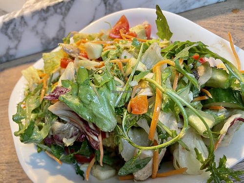 salad at Vapiano in Leipzig