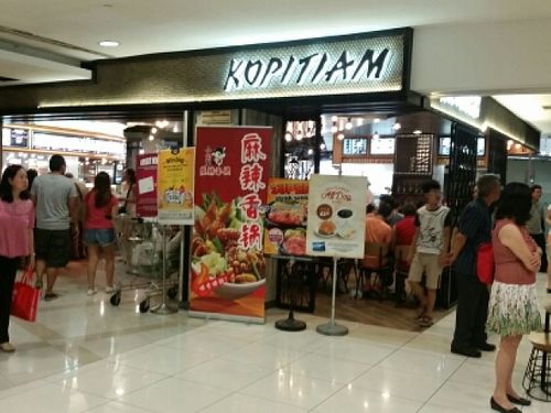 located at stall 10 of KopiTiam Food court at Chuan Kah Hock Vegetarian in West Singapore