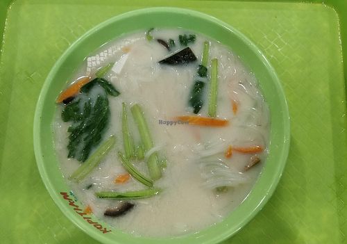Fish slice soup noodles at e Veg 益素食 - VivoCity in Central Singapore