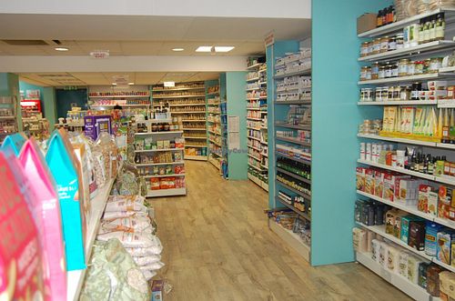 Spreads, Dry Packaged foods and Supplements at Sheel Pharmacy in South East London