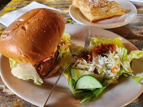 Chickun sandwich at The Moth Coffeehouse in Allentown