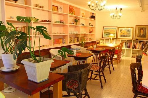 One aspect of inside, Seven Bells Cafe. at Seven Bells Cafe in Tachikawa