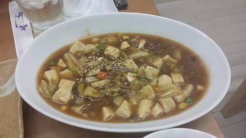 Mapo Tofu at Seven Bells Cafe in Tachikawa