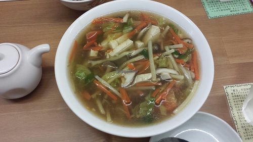 Soup at Seven Bells Cafe in Tachikawa