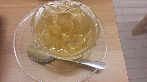 Lemon Agar Jelly at Seven Bells Cafe in Tachikawa